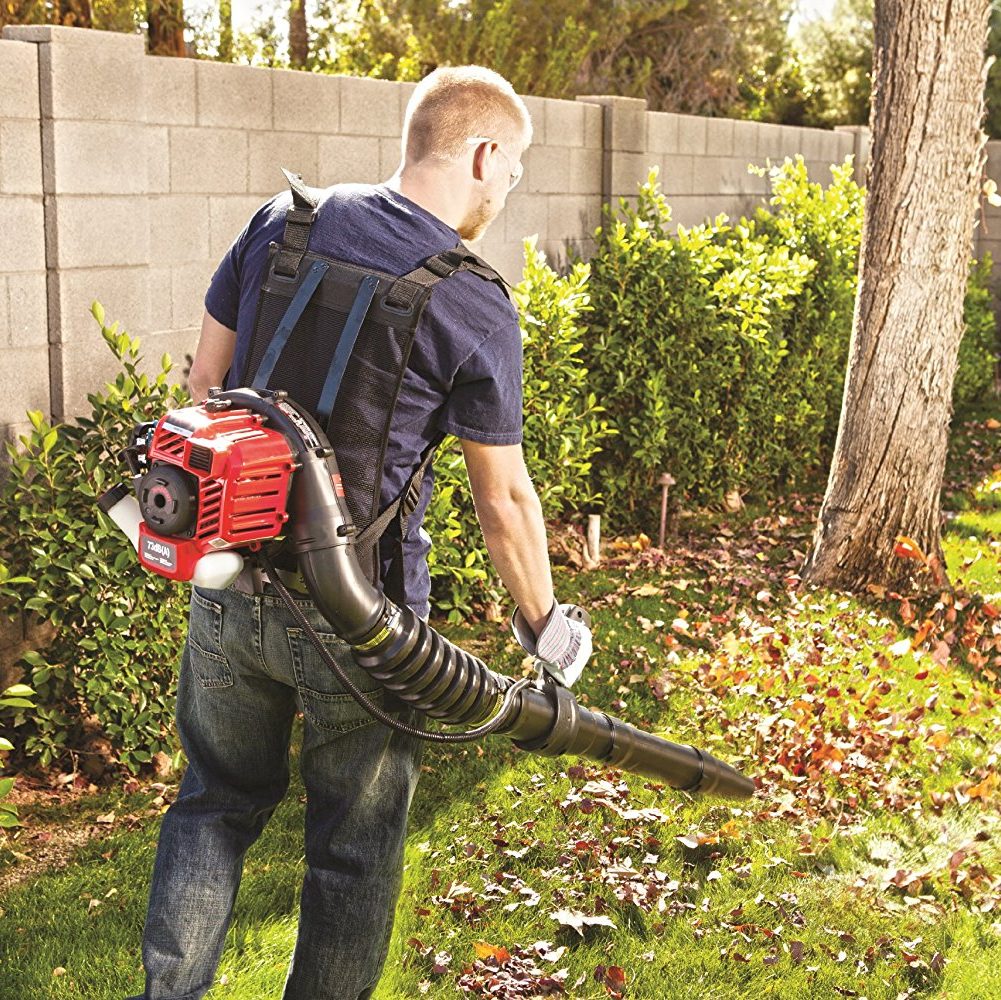 TroyBilt TB2BP EC Backpack Blower Best Gutter Cleaning Tool