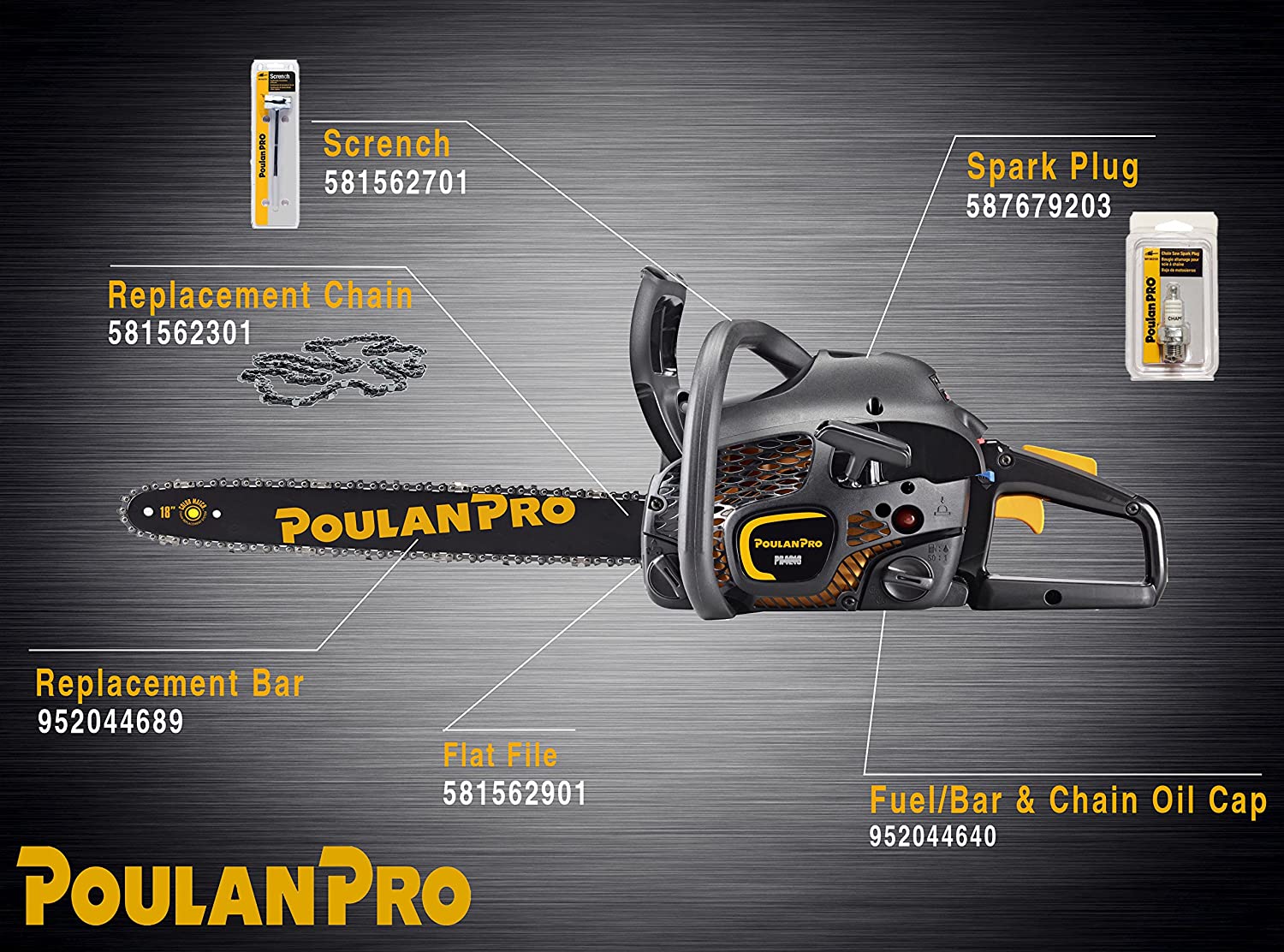 Poulan Pro PP4218 18 inch Chainsaw Best Gutter Cleaning Tool