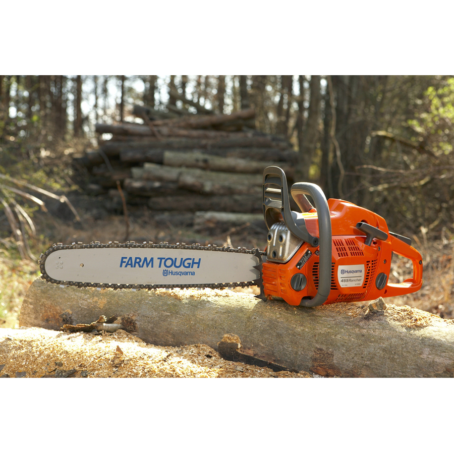 Husqvarva 455 Rancher 20 Inch Chainsaw Best Gutter Cleaning Tool